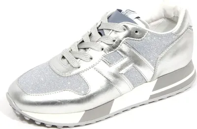 Produktbild von H4066 sneaker donna HOGAN H383 woman shoes silver
