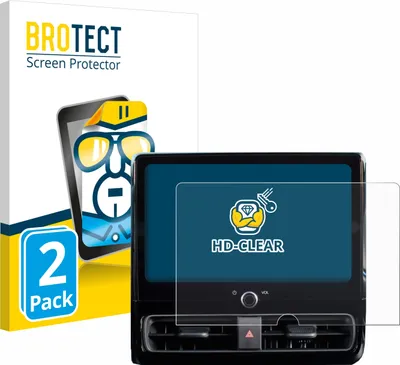 Produktbild von 2x Für Toyota Yaris 2024 Smart Connect 10.5" Schutzfolie BROTECT Displayschutz Display Schutz Folie Klar Transparent