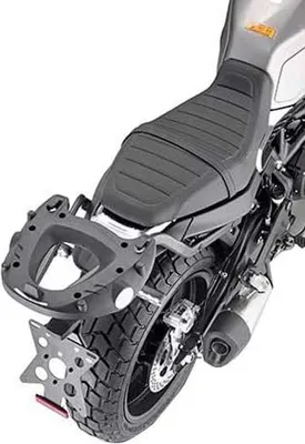 Produktbild von Givi Benelli Leoncino 800 2022-2023 Monokey/monolock Adaptor Topcase Heckmontage Silber  Silber One Size