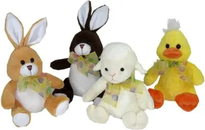 Produktbild von Ostersortiment Plüschtiere, sortierte Ware, 20 cm