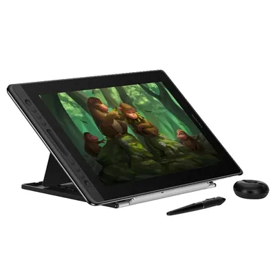 Zdjęcie produktu dla Tablet graficzny, ekran 15,6 cala, 8192 poziomy nacisku, z podstawką