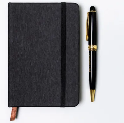 Zdjęcie produktu dla Peterson Notes z długopisem Chaier czarny Jeden rozmiar
