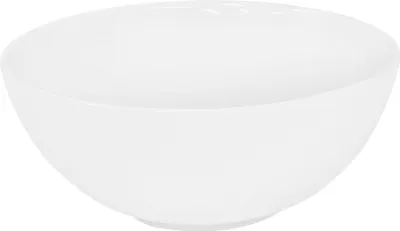 Produktbild von LuxeBath Waschbecken Aufsatzwaschbecken Rund, Ø 32x13,5 cm, Weiß, aus Keramik