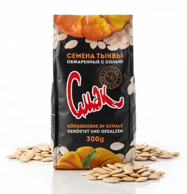 Produktbild von Dovgan Cmak Kürbiskerne ungeschält, geröstet und gesalzen, 300 g - 1 Beutel
