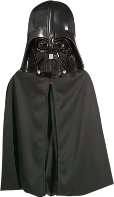 Immagine prodotto di Star Wars - Maschera e mantello ''Darth Vader'' - Bambini BN5272 (Taglia unica) (Nero)