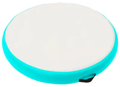Productafbeelding van vidaXL Opblaasbaar gymnastiekmatras met pomp, 100x100x10 cm, PVC, groen