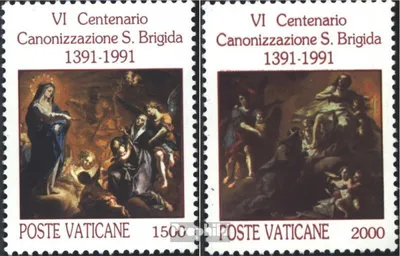 Produktbild von Briefmarken Vatikanstadt 1991 Mi 1038-1039 (kompl.Ausg.) postfrisch Heiligsprechung