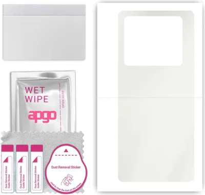 Produktbild von apgo Rückseite Schutzfolie, Matt, kompatibel mit Infinix Note 40, Hinten Hydrogel-Displayschutzfolie mit Positionierhilfe, kratzfest, einfache Montage