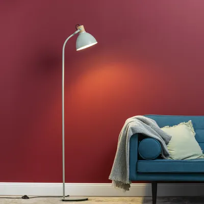 Produktbild von Stehlampe, schwenkbar, 150 x 25 x 35 cm, E27, max. 40 W, hellgrün