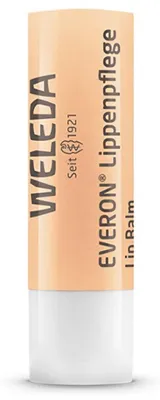 Immagine prodotto di WELEDA Balsamo labbra Everon - Protegge e ammorbidisce le labbra da freddo, vento e sole - con fattore di protezione naturale 4