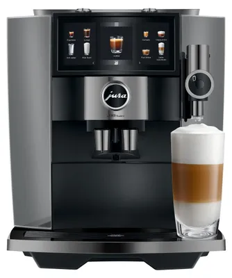 Produktbild von JURA - J10 Twin Diamond Onyx (EA) - Automatische Kaffeemaschine mit Doppelmühle, 46 Spezialitäten, Cold Brew und Sweet Foam