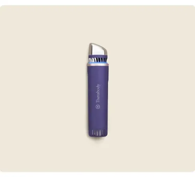 Produktbild von Therabody Theraface Depuffing Wand, Kombi-Massage, Perkussions-Massage, Gesicht, Blau, Akku, 38 min, 152,4 mm