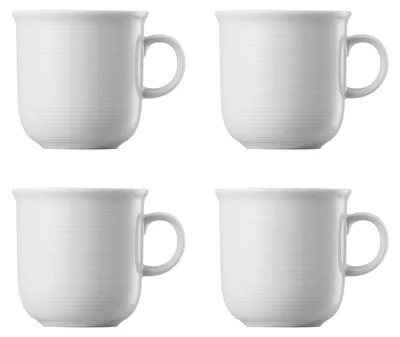 Produktbild von 4 x Becher mit Henkel 0,28 l - Trend Weiß - Thomas - 11400-800001-15503 - -