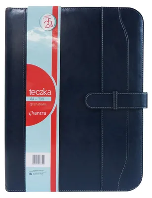 Zdjęcie produktu dla Teczka A4 718 granatowy