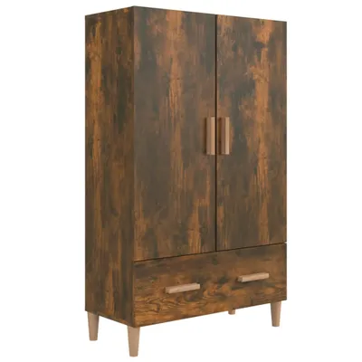 Zdjęcie produktu dla vidaXL Deska barowa dąb wędzony 70x31x115 cm materiał drewnopochodny