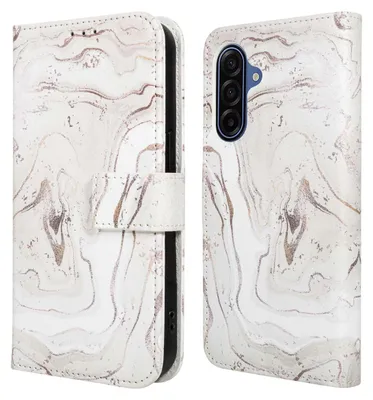 Imagen del producto de Funda Tipo Libro con Diseño para Samsung Galaxy A18 (4G) / A17 (4G/5G) - Sandy Marble