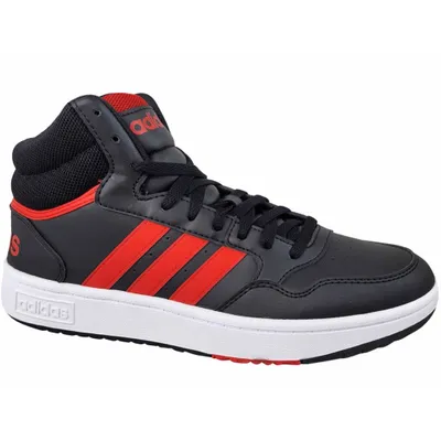 Produktbild von ADIDAS HOOPS 3.0 MID Herren Sportschuhe ID9835 - schwarz r. 42