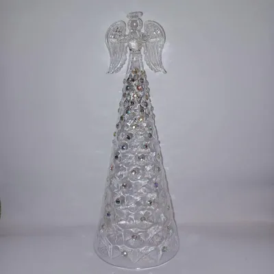 Produktbild von DECOLED Glasengel, 10 x 26 cm