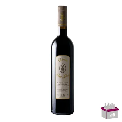 Image de Lot de 6 Chteau Saint-Julien Rouge 2022 Ð lev en fts de chne Ð 14¡ - 6x75cL