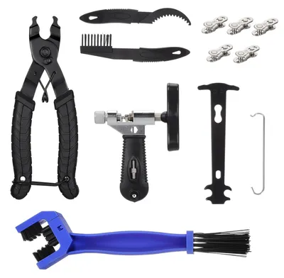Productafbeelding van Solidchoice - Complete Fietsketting Reparatieset met Gereedschap