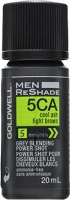 Produktbild von Goldwell Men ReShade Grey Blending Power Shot, Grau, 5CA, Männer, 80 ml, Alle Haare, Flasche
