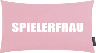 Produktbild von Dekokissen Rosa Spielerfrau