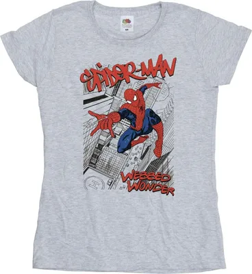 Produktbild von Marvel - T-Shirt für Damen BI39794 (M) (Grau)
