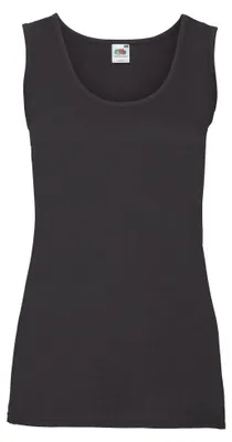 Produktbild von Fruit of the Loom - "Valueweight" Ärmelloses Oberteil für Damen LT1771 (M) (Schwarz)
