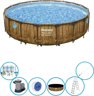 Obrázek produktu pro Bestway Pool Power Steel Swim Vista - Bazénová souprava - 549x122 cm