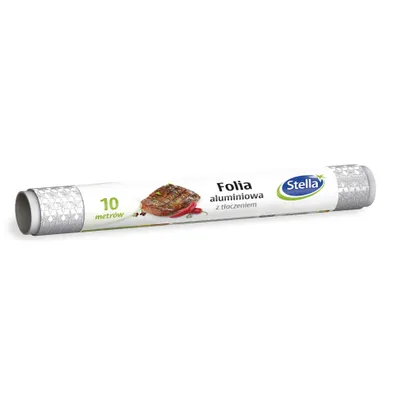 Obrázek produktu pro Stella folia aluminiowa z tłoczeniem 10 m + 20% gratis