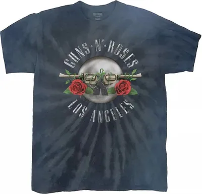 Produktbild von Guns N Roses - "Los Angeles" T-Shirt für Herren/Damen Uni RO2956 (L) (Schwarz)
