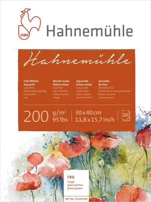 Zdjęcie produktu dla Blok akwarelowy Hahnemühle, 30x40cm, szorstki