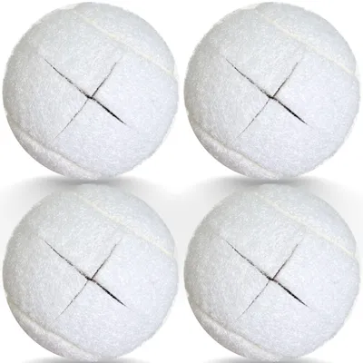 Imagen del producto de Juego de 4 bolas de tenis precortadas para muebles
