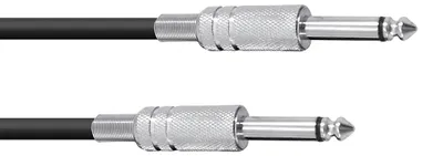 Productafbeelding van OMNITRONIC audiokabel, 6,3 mm mono, 6 meter, zwart (3021150N)