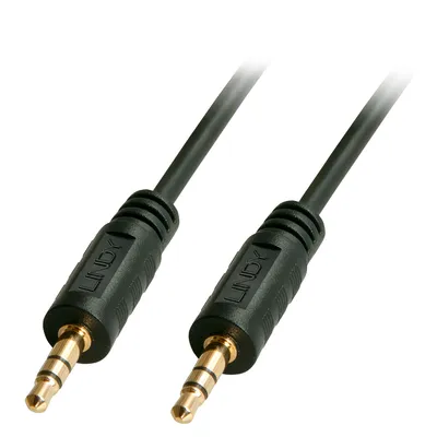 Image de Lindy 35642 Câble audio 2 m 3.5mm noir