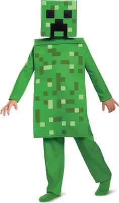 Obrázok produktu pre Minecraft karnevalový kostým Creeper 127-136 cm 7-8 rokov