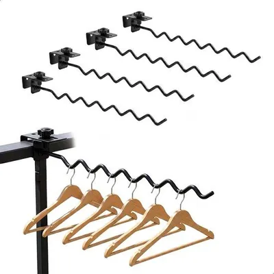 Productafbeelding van Kledingdroger wandmontage - verstelbaar roestvrij staal - voor binnen en buiten - ideaal voor balkon of wasrek