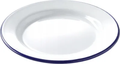 Obrázek produktu pro OLYMP smaltovaný talíř plochý 24 cm bílý