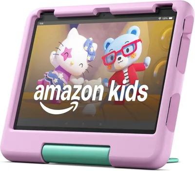 Image de Tablette pour enfants Amazon Fire HD 10", 32 Go, (modèle 2023), Wi-Fi - rose