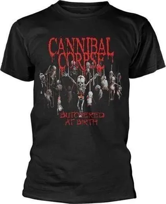 Obrázek produktu pro Cannibal Corpse Butchered At Birth 2015 Black XL Tričko