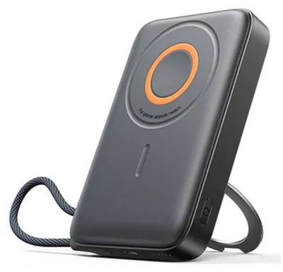 Produktbild von JOYROOM JR-PBM02, 10000 mAh, Lithium Polymer (LiPo), Kabelloses Aufladen, 3,85 V, 22,5 W, Schwarz