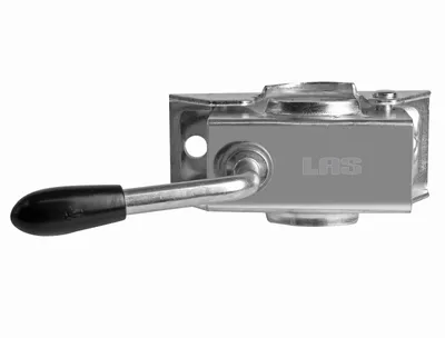 Produktbild von LAS Halter für Stützrad und Abstellstütze, Knebelfeststeller mit 48 mm