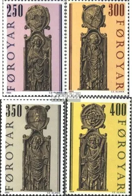 Produktbild von Briefmarken Dänemark - Färöer 1984 Mi 93-96 (kompl.Ausg.) postfrisch Kirchengestühl