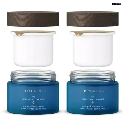 Produktbild von Rituals Hammam Whipped Body Cream Refill 2er Set