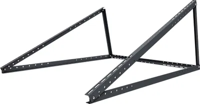 Produktbild von SCHWAIGER SOBM1030 Alu-Ständerwerk Solar-Modul Solarpanel Ständer, Farbe:Schwarz