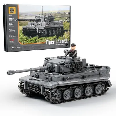 Produktbild von Build Army BRM-00181 Tiger 1 Ausf. E Panzer Späte Version