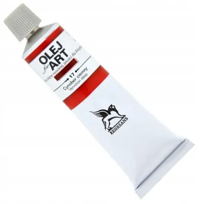 Produktbild von Renesans Ölfarbe dunkles Zinnober 60ml Künstlerqualität