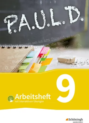 Produktbild von P.A.U.L. D. (Paul) 9. Arbeitsheft mit interaktiven Übungen. Für Gymnasien und Gesamtschulen - Bisherige Ausgabe