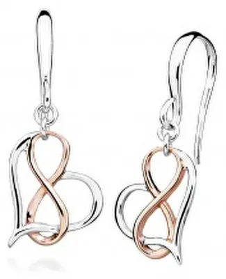 Produktbild von Romantic bicolor earrings Endless love SC448