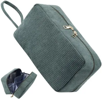 Immagine prodotto di Borsa da viaggio in velluto a coste per ragazze e donne